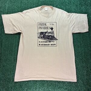 Vintage‎ 70's Railroad Graphic T-shirt